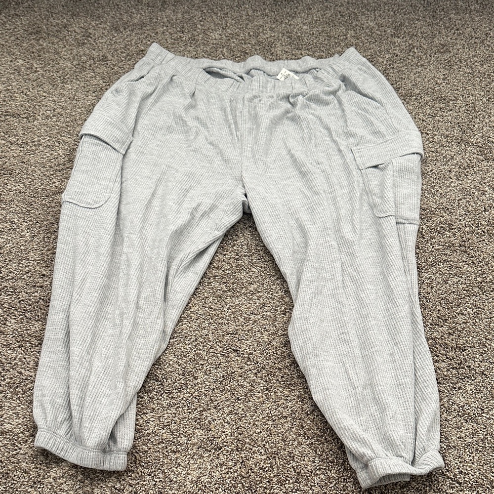 Aerie Light Gray Joggers